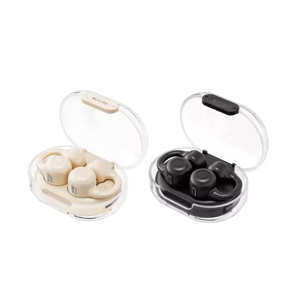 BAVIN HB-BA-70 HiFi TWS Bluetooth Ear Clip Earbuds w/HD Call & Noise Reduction for Sports Color - Image 2