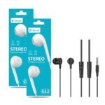 Celebrat G12 High Fidelity Wired Stereo Earphone With Microphone Pure And Balanced Stereo Sound And Clarity In Calls Fits Various Mobile Phones 1.2 Meter Length