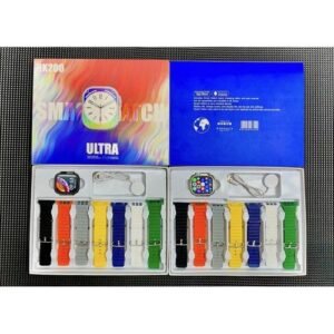 HK 200 Smartwatch with 7 Straps