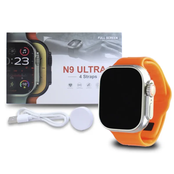 Ultra Smart Fitness Smartwatch N9-Ultra 2 Heart Rate Blood Pressure Sleep Tracker with 1.4inches HD Touch Display, Waterproof, Multiple Sports Modes, Long Battery Life, Bluetooth Call