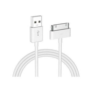 USB to 30-Pin Cable, USB Type A Male to 30-Pin Dock Male Sync and Charge Cable for iPhone, iPad, iPod Nano, iPod Touch