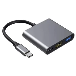3-in-1 USB Type C to HDMI Adapter Hub