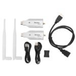 4K Wireless HDMI Transmitter and Receiver, 50m 164ft Wireless HDMI Extender  Kit Plug and Play .
