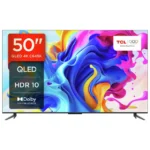 TCL 50T6C 50 inch QLED Smart TV – 4K Google TV