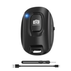 Rechargeable  bluetooth camera remote(compatible with iphones and android)
