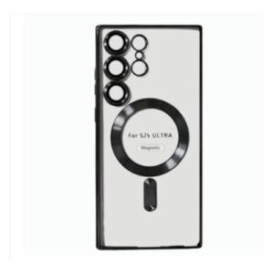 Samsung Galaxy S24 Ultra Case/cover Shockproof Galaxy S24 Ultra Case Compatible with MagSafe, Black Edge