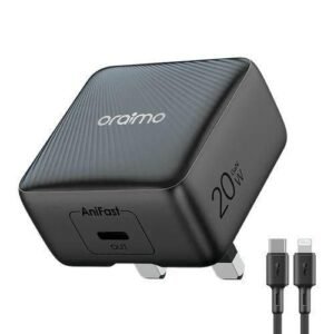 Oraimo Super Fast Charger with Type C Lightening Cable 20w