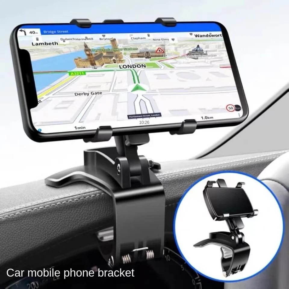 Dashboard phone holder