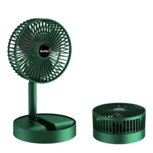 Rechargeable Folding Fan Portable Desk Fan Strong Wind