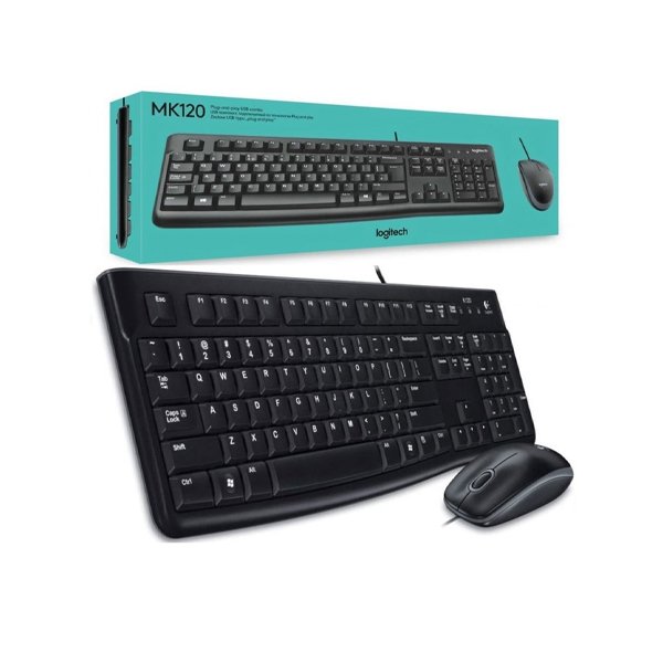 Logitech USB Keyboard & Mouse MK120