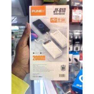 Punex JY-610 20000mAh Fast Charging Polymer Power Bank –