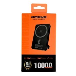 Amaya Wireless magnetic power bank 10000mah