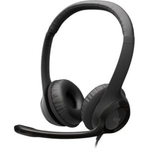 Logitech H390 USB Headphone Microphone Overhead Headphones with Mic
