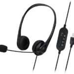 Call Center Wired Headset Wired Control USB Port with Microphone Telephone Operator Headphone Noise Canceling for Computer Phones Desk Boxes -SY490MV
