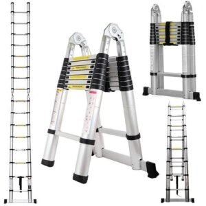 Telescopic Ladder double 1.9m+1.9m