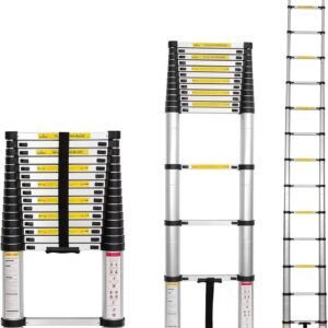 5.0M Aluminium single Telescopic Ladder