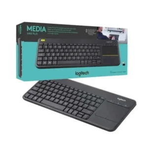 Logitech K400 Plus Wireless Touch Keyboard – BLACK