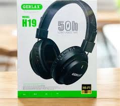 GERLAX H19 Wireless Headphone with 50Hrs play time