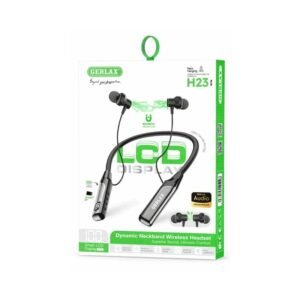 Gerlax h23 neckband with noise cancellation.