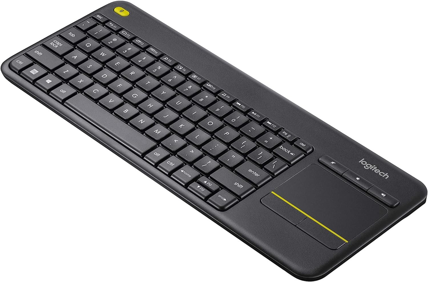 Logitech K400 Plus Wireless Touch Keyboard – BLACK - Image 2