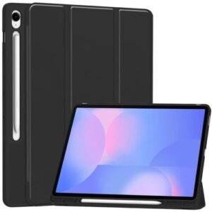 Samsung Tab S10 Fe+ plus leather cover with pen slot ,10.9 inches