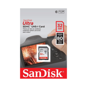 SanDisk SDHC Class 10 32GB Memory Card for cameras