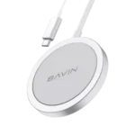 Bavin CB-215 Qi Wireless Charger - 15W Fast Charging - White