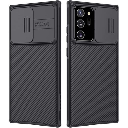 Samsung Note 20 Ultra Nillkin CamShield Pro Case - Shockproof, Sliding Camera Cover, Black