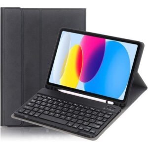Samsung Galaxy Tab S7 case with  Bluetooth Keyboard, Touchpad, Black