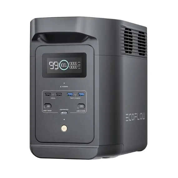 ECOFLOW EFE980-UK EF-RV-H08-1 Portable Power Station 500W, 980Wh (Includes Free 6-in-1 Rechargeable Fan with LED Lamp)
