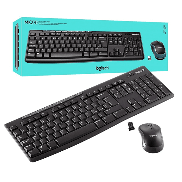 Logitech MK270 Wireless Keyboard And Mouse Combo
