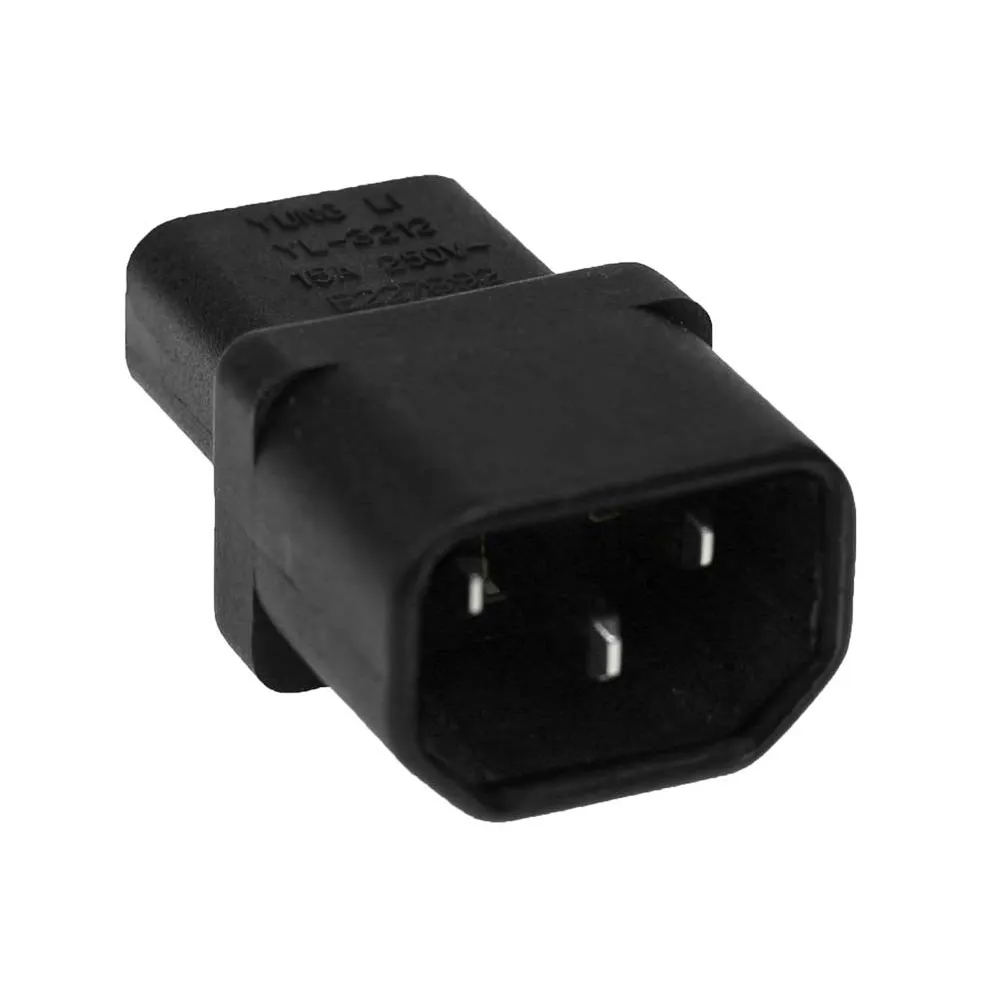 C13 to C14 Converter Black