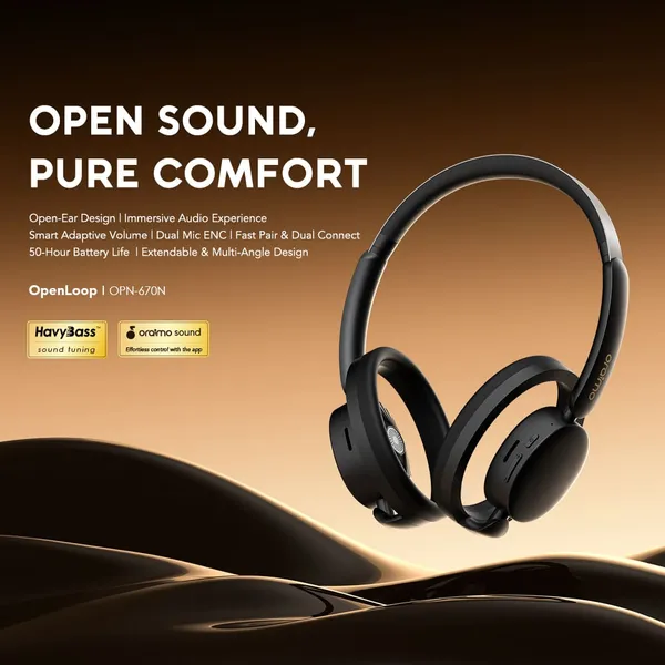 oraimo OpenLoop Open-Ear Wireless Headphones OPN-670N - Image 2