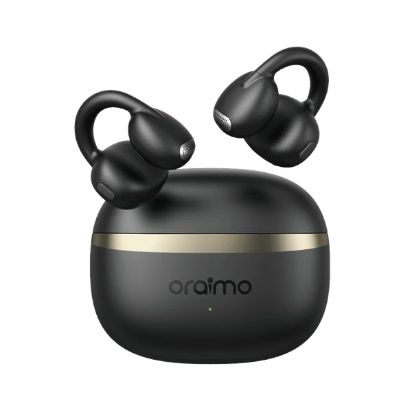 Oraimo OPN-373 OpenSnap Clip-On True Wireless Headphones Open Ear Bass Boost Comfort & Secure Earbuds